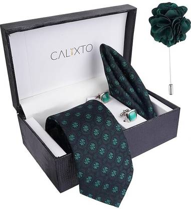 CALIXTO Floral Print Tie