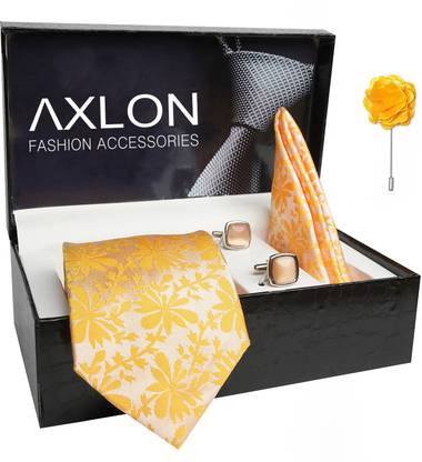 AXLON Geometric Print Tie