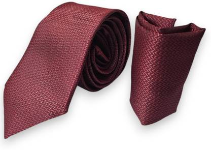 FashMade Checkered, Embroidered, Floral Print, Geometric Print, Self Design, Printed, Solid Tie