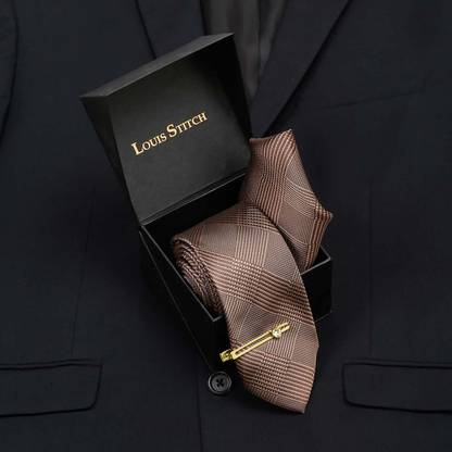 LOUIS STITCH Striped Tie