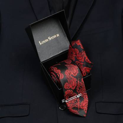 LOUIS STITCH Self Design Tie