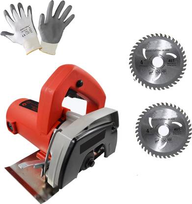 Hillgrove HGCM1296M2 Cutting Machine Saw for Tile/Marble/Wood with 2Pcs Wood Cutting Wheel Marble Cutter