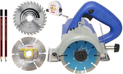 Digital Craft MAKAAI cutting machine (1200 W) (11000 RPM) (110 mm) for wood/marble/tile/granite FREE 2 wheels COMBO OFFER Handheld Tile Cutter