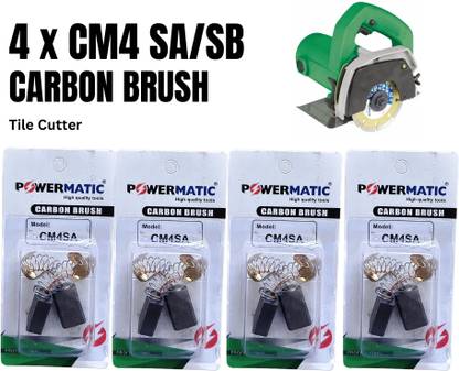 Powermatic Cm4sa Model Carbon Brush For SA/SB Type Tile Cutter Marble Cutter