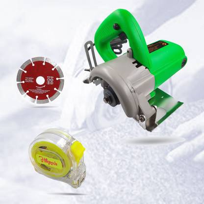 Hillgrove HGCM240M1 Heavy Duty Circular Saw Marble Cutter Machine with Measuring Tape Marble Cutter