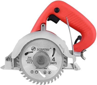 Sceptre SP-4SB Marble Cutter Heavy Duty Multipurpose Machine with Powerful Motor Marble Cutter