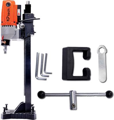 KP TECH 2800 W Core Cutter Machine 800 RPM Speed 200MM Drilling Diameter M22 Manual Cutter