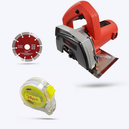 Hillgrove HGCM242M1 Heavy Duty Circular Saw Marble Cutter Machine with Measuring Tape Marble Cutter