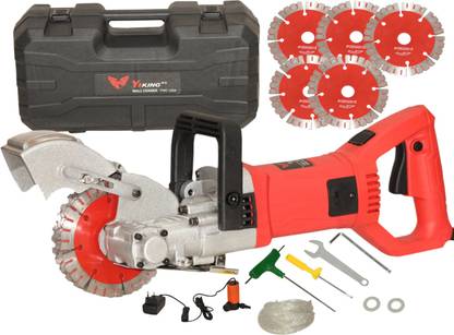 Digital Craft Electric Wall Chaser, Groove Slot Cutting Machine Steel Concrete Cutting Machine Handheld Tile Cutter