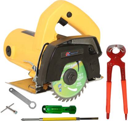 Digital Craft Wood Saw Cutter Machine 110MM,2 In 1 Screw Driver,8' Pincer Plier Marble Cutter