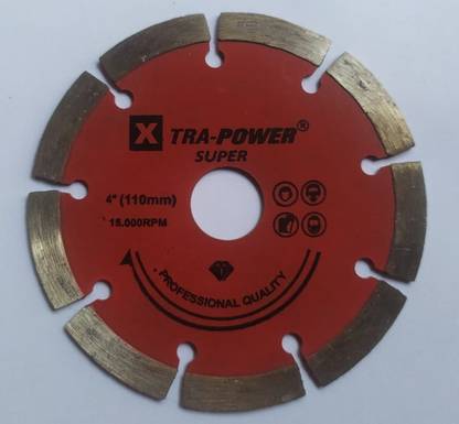 Swikaar 4INCH 110Mm Diamond Cutting Blade Segmented Cut - 1 piece AZ1 Marble Cutter