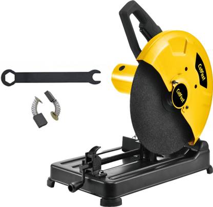 RanPra 355mm Cut Off Machine with D-Type Handle | Ideal for Metalwork, Pipes, Rods Chop Saw
