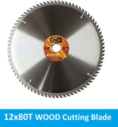 Sauran (12x80T) 12 inches 80 Teeth Wood Cutting Blade Manual Cutter