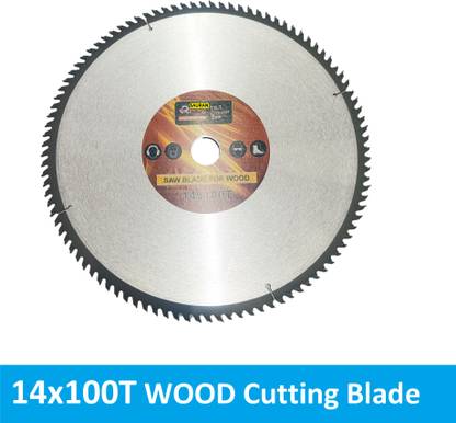 Sauran (14x100T) 14 Inches 100 Teeth Wood Cutting Blade Manual Cutter