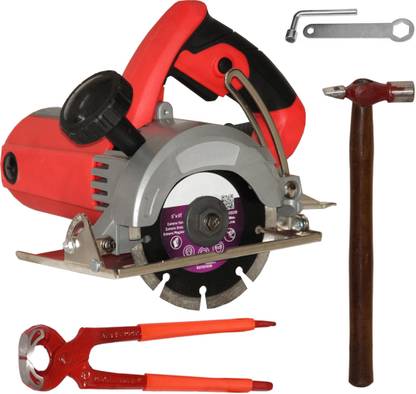 Digital Craft Marble Cutter Machine 125MM,8' Pincer Plier,Hammer 200 gm, Marble Cutter