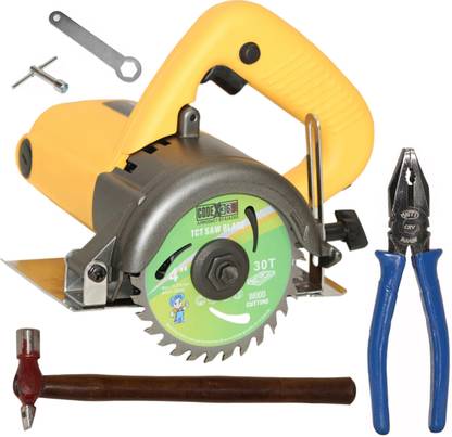 Digital Craft Circular Saw Machine 110MM,Hammer 200 gm,8"Inch Combination Plier Marble Cutter