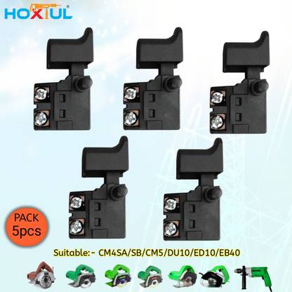 HOXIUL Marble Cutter CM4SA Switch (Pack of 5) Suitable CM4SA/CM5/CM4SB/DU10/ED10 Marble Cutter