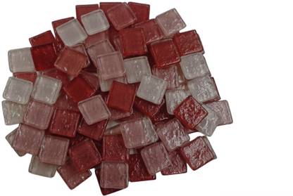 JOY MOSAIC ART CRAFT Square Iridescent Red Mix Parchment Craft Kit