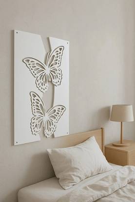 Meezan enterprises meezan Butterfly Decorative Metal Wall Accent Sign Sign