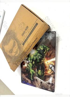 SquareMoon Anime Retro Tin Sign Plaque, Decorative Wall Tin Poster, Metal Sign Poster Sign