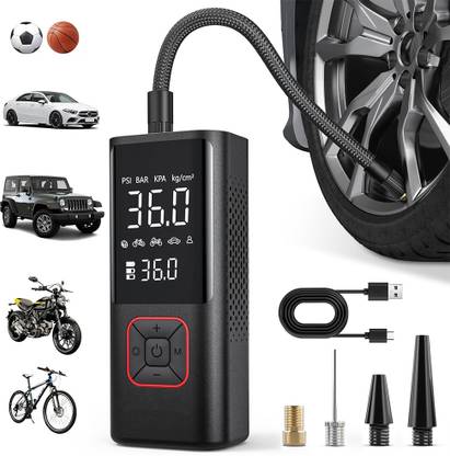 ARKZO 150 psi Tyre Air Pump for Car & Bike