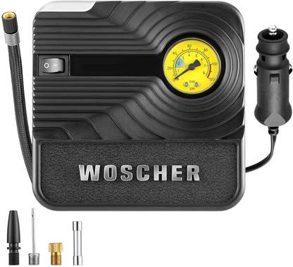 Woscher 801 Analog Tyre Inflator 130 psi Tyre Air Pump for Car & Bike