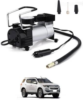 CCMM Universal 12V/150DC Silver Air Pump-275 150 psi Tyre Air Pump for Car & Bike