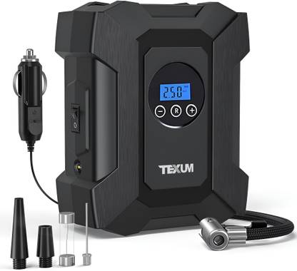 TEXUM TAP-8B 160 psi Tyre Air Pump for Car & Bike