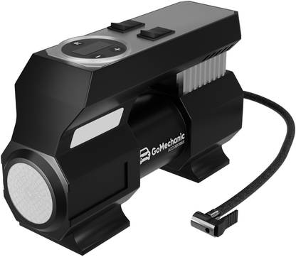 GoMechanic Gusto T4 150 psi Tyre Air Pump for Car & Bike