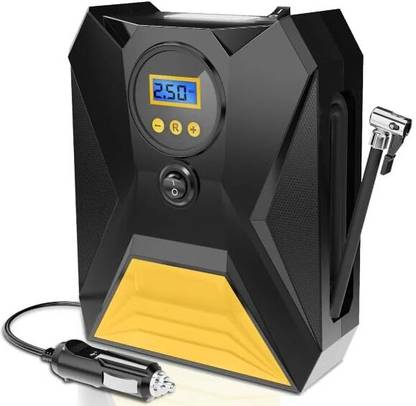 NUTRONICS 150 psi Tyre Air Pump for Car & Bike