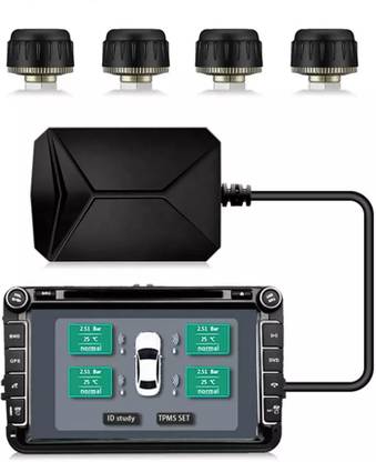 XPR3SS Smart Tyre Pressure Gauge Android TPMS Wireless Temperature Tyre Pressure Monitoring System 4 Ext Sensor