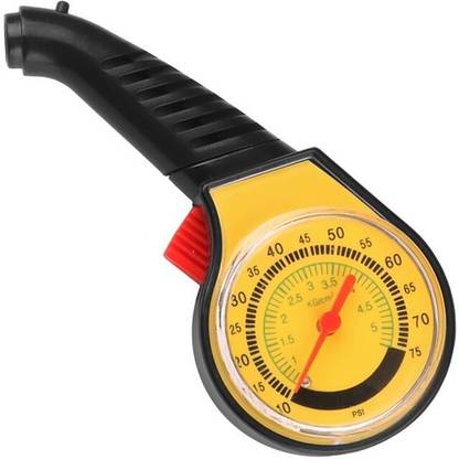 carempire Analog Tire Pressure Gauge Analog Meter Tire Pressure Gauge, Vehicle Tester Tyre Air Gauges