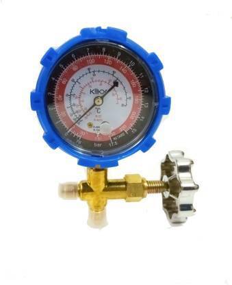 TOOLBUX Stick Tire Pressure Gauge High and Low Pressure Single Meter Valve Refrigerant Pressure Gauge