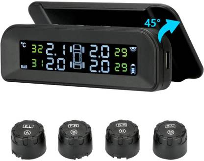 robostore india Smart Tyre Pressure Gauge RSI Voice TPMS WEV01