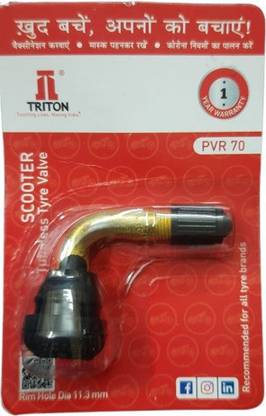TRITON TUBELESS SCOOTER VALVE PVR70 Tire Valve Stem Core