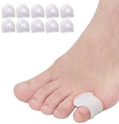 Yimanduo 10 Pcs Pinky Toe Splint Gel Toe Separators Little Toe Straightener Hammer Toe