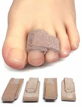 ZenToes Broken Toe Wraps, Cushioned Bandages Hammer Toe Separator Splints, 1 Pack