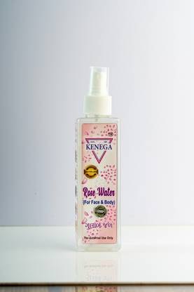 KENEGA rose water 200ml face & body
