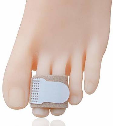 Mazlaz 18 Pieces Broken Toe Wraps Toe Splint Straightener Brace for Hammer Toe