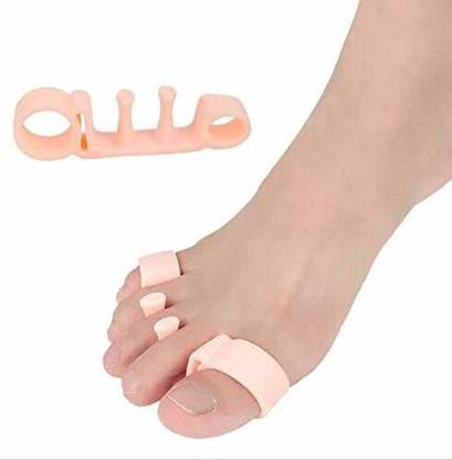 ZORNEPA 2 Pairs of Orthopedic Bunion Corrector 2.0 Toe Separators Elastic
