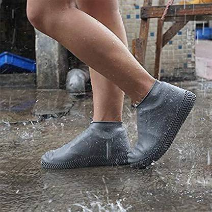 GARIHC ENTERPRISE Reusable Rain Boot for Cycling Outdoor Camping Fishing Garden Shoe Cover(Medium)