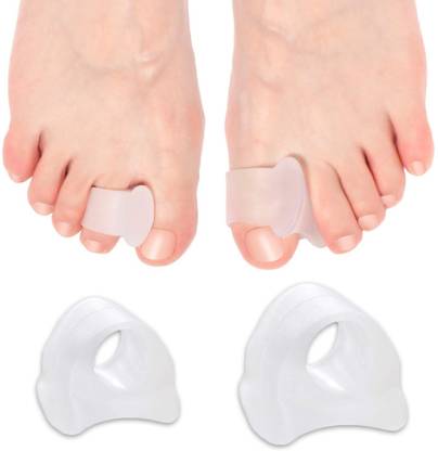 APH Hallux Valgus Universal Silicone Toe Separator 2 Pair Orthopedic Foot Protector