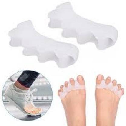 CareHut 2 pairs Silicone Gel Bunion Protector Toe Separators Straightener Spreader