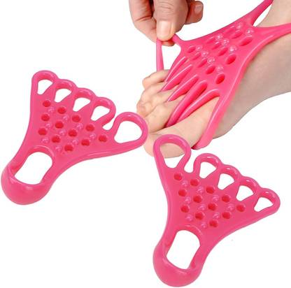 HICOBER Toe Stretcher - High Elasticity Soft Toe Spacers with Bump Massage Points Archery Fletch