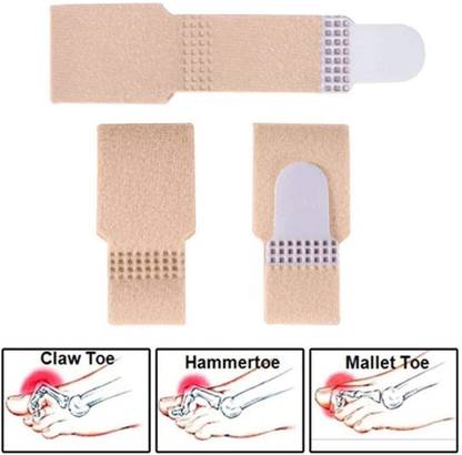 Digital Shoppy Splint Wraps Fabric Toe Finger Separator and Straightener