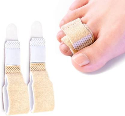LAKSHMINARAYAN SALES 2PCS Toe Thumb Straightener Soft and Comfortable Toe Separator for Women