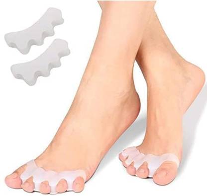My HomesWorld Toe Separator for Feet Toe Spacers Correct Toes Yoga Silicone Hammer Corrector