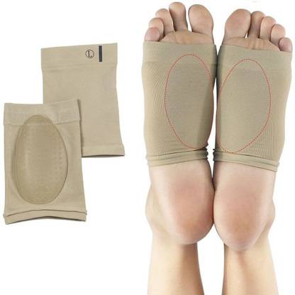 LAKSHMINARAYAN SALES 1pair Arch Support Socks for Flat Feet Correction Sleeve with Cushion