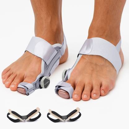 AGEasy Orthopedic Toe Straightener Bunion Corrector with Adjustable Rotating Knob