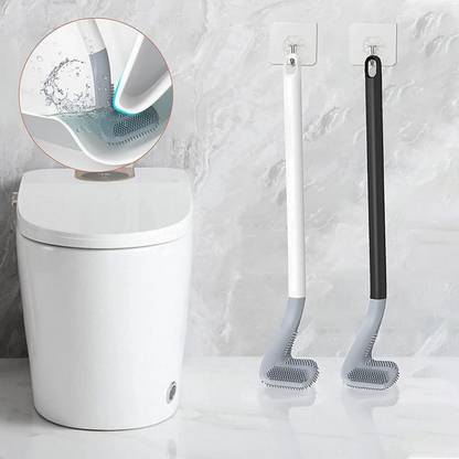 Qexle Golf Shape Toilet Brush –Ergonomic & Efficient Cleaner for Deep Toilet Scrubbing with Holder